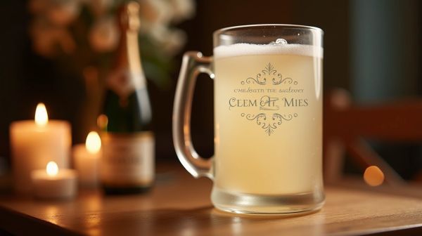 Offrez un verre à bière personnalisé gravé pour vos occasions spéciales